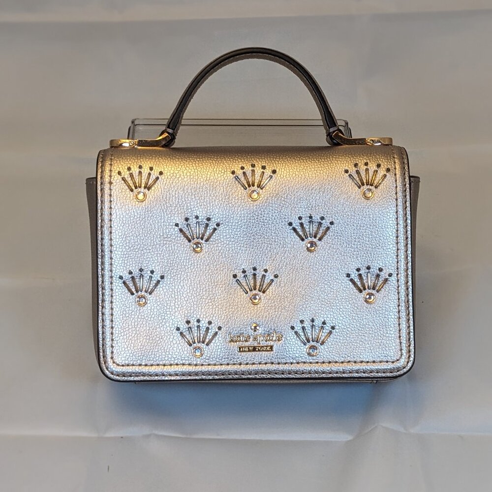 Kate Spade Gold and Silver Crossbody Bag